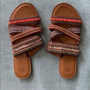 Jasper and Jeera jeweled sandals